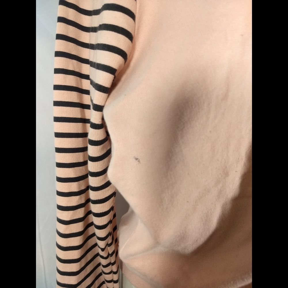 Modern lux varsity love long sleeve stripe sweater - Picture 4 of 5